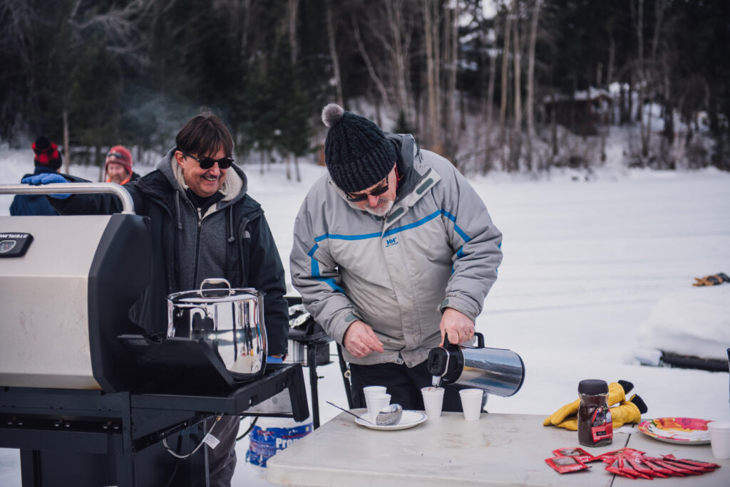 Dutch Lake for Ice Fishing in South Cariboo