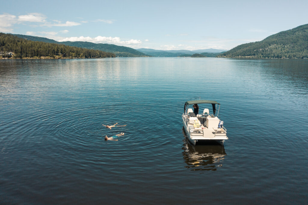 Canim Lake in the South Cariboo region of BC