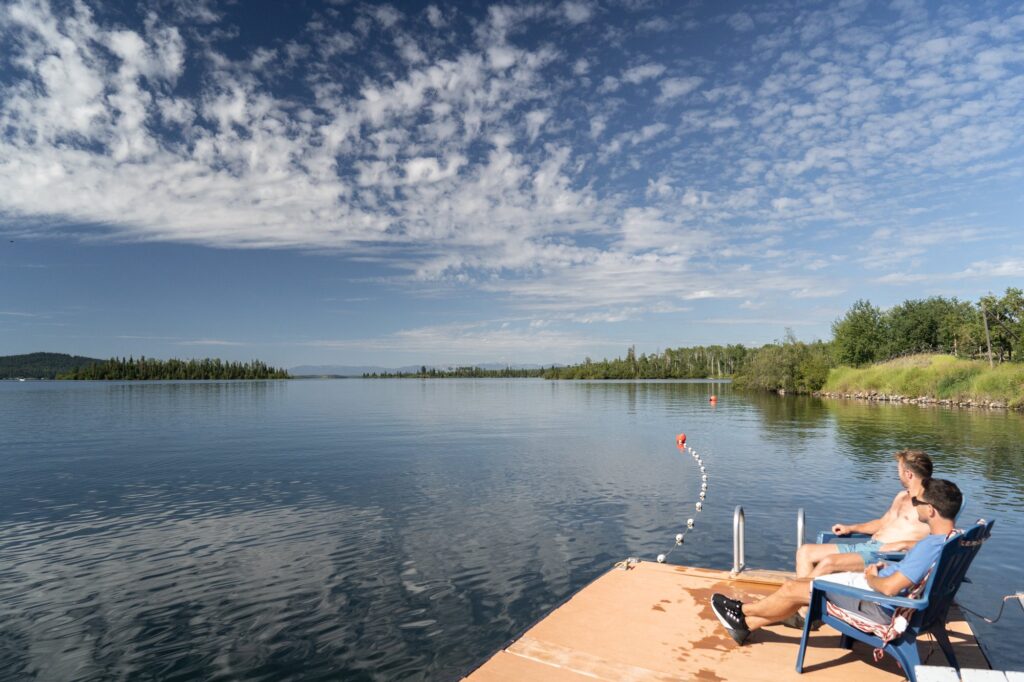 Green Lake at Flying U Ranch for couples