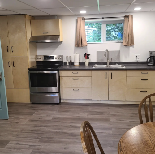 Woodcrest B&B kitchen