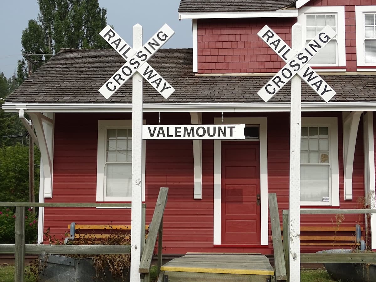 Valemount old railway museum